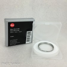 Brand New Leica Silver Uva II E39 39mm filter for Leica Summicron-M 35 50 2.0