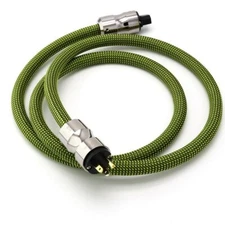 Pure Copper and Silver Mixed Wire Gold Plated US/EU Plug HIFI Power Supply Cable