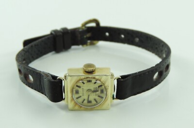 Anker 17 Rubis Incabloc Vintage Damenuhr Handaufzug 585er 14 Karat