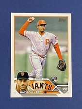 2023 Topps Series 1 #277 David Villar Rookie RC San Francisco Giants