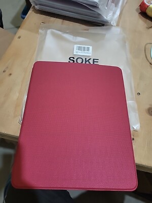Soke iPad Pro 12.9 Case with Pencil Holder - Red  2018/2020