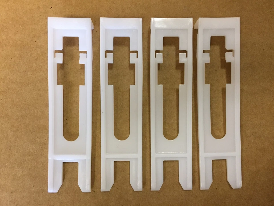 NUEVO Juego de 4 clips de retención de faros Chevrolet Buick GMC 10298115 envío gratuito Foto 2 de 2