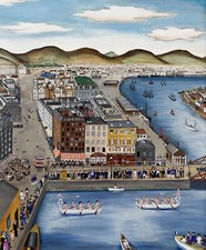 HILAIRE HILER : July 14th : Archival Art Print