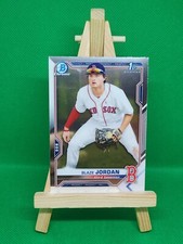 2021 Bowman Chrome Blaze Jordan #BCP-71 Base 1st Prospect RC Red Sox