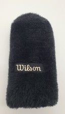 Wilson  X   Black Fluffy Iron Golf Head Cover