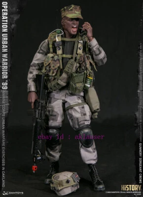 Damtoys Dam78080 1/6 Marine Corps Urban Warfare Exercises In Oakland Sergeant