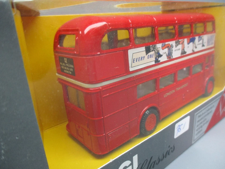 ZA164 CORGI CLASSICS C634 1/43 1:43 Autobus londonien ligne 52 London Transport - Photo 3/4