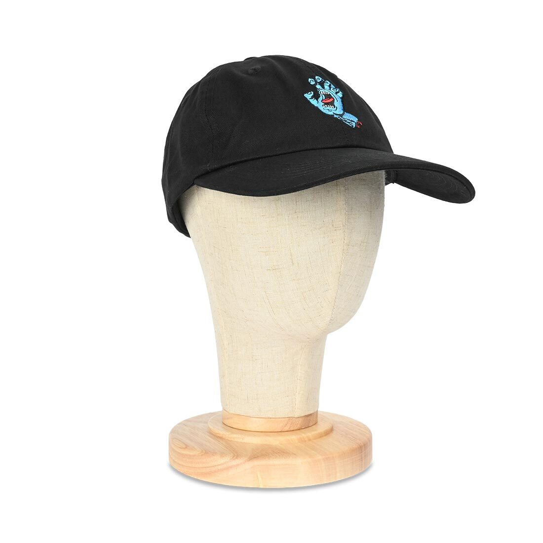 Cappellino Mini Strapback Santa Cruz Screaming Hand - Nero