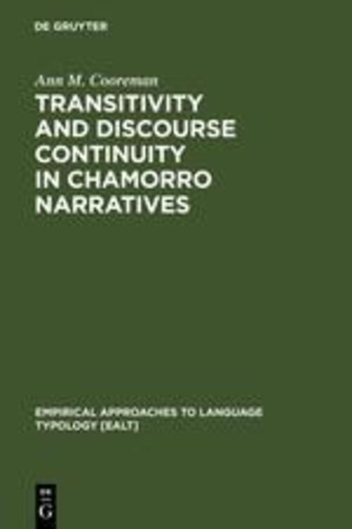 Thumbnail - Ann M. Cooreman | Transitivity And Discourse Continuity In Chamorro