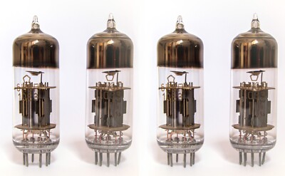 MATCHED QUAD 6N6P (6N6P / 6N6 / 6Н6П) & Balanced. Double Triode.