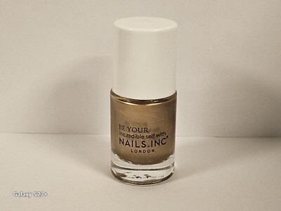 NAILS INC-BE YOUR INC.REDIBLE SELF NAIL POLISH in CROWN PLACE 10ml NEU