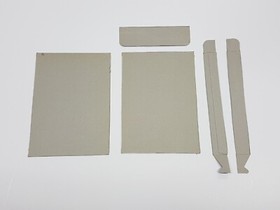 Hollywood Squares Nintendo NES Rental Cut Box ONLY *DAMAGED