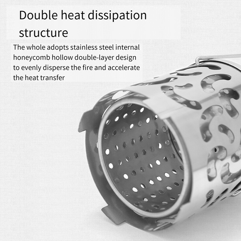 Stoves Heating Cover Stainless Steel Gas Oven Burner Camping Stove Part