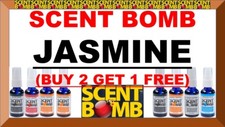  BUY 2 GET 1 FREE SCENT BOMB 100 CONCENTRATED OIL BASE Air Freshener JASMINE 