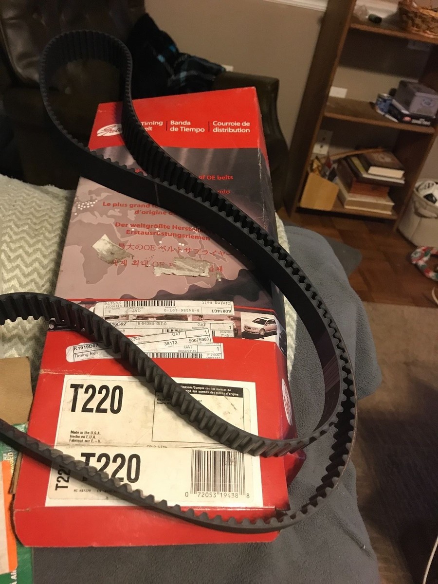 Gates T270 Premium Automotive Timing Belt - OE Quality, PTFE Coated, Aramid Reinforced
