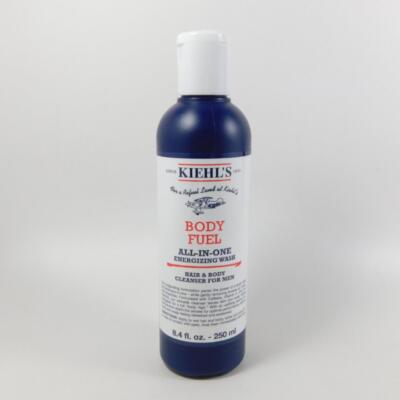 Kiehl's BODY FUEL Hair & Body cleanser for Men 8.4 oz / 250 ml *NEW*