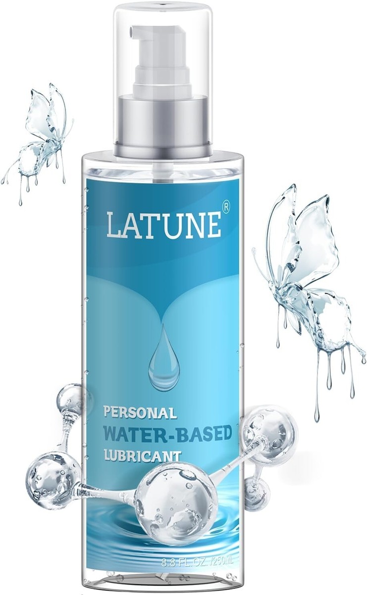 Lube Water Based Personal Lubricants for Men, Women, and Couples 8 fl oz