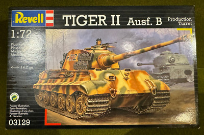 Revell 03129 1/72 German King Tiger II Ausf.B Henschel MIB  [16/032]