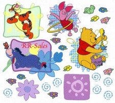 Pooh Piglet Tiger Honey Cute Flower 3 Sheets Wall Decor Imperial Instant Stencil
