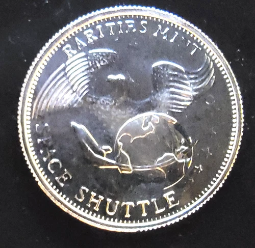 Discoverer Space Shuttle Rarities Mint Bullion-999 Silver 1 Oz Ounce Art Coin