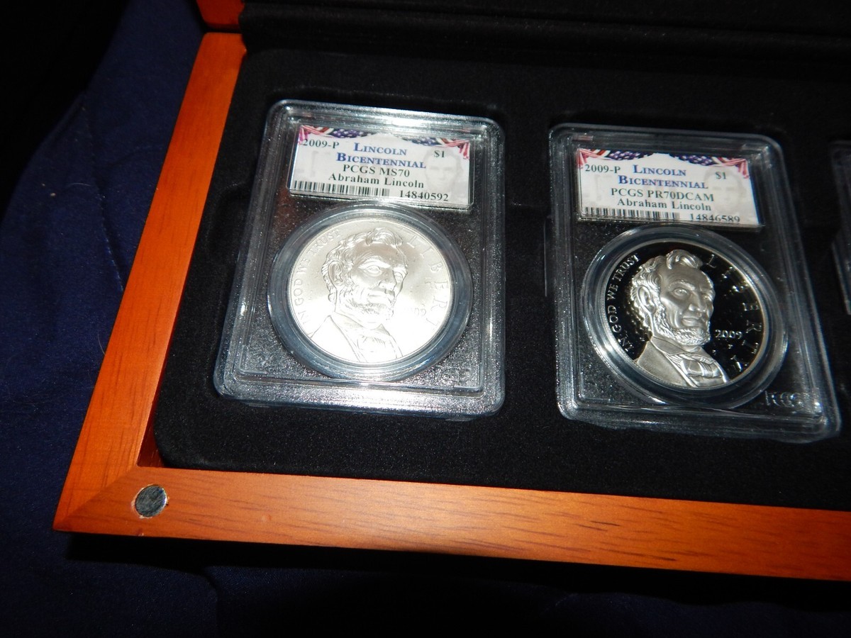 アメリカ 2009年 リンカーン PCGS MS70 2009-P PCGS MS70 SILVER DOLLAR ABRAHAM LINCOLN COMMEMORATIVE
