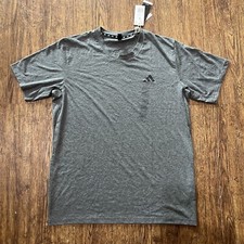 Adidas Aeroready Mens Large Grey T-Shirt Nwt