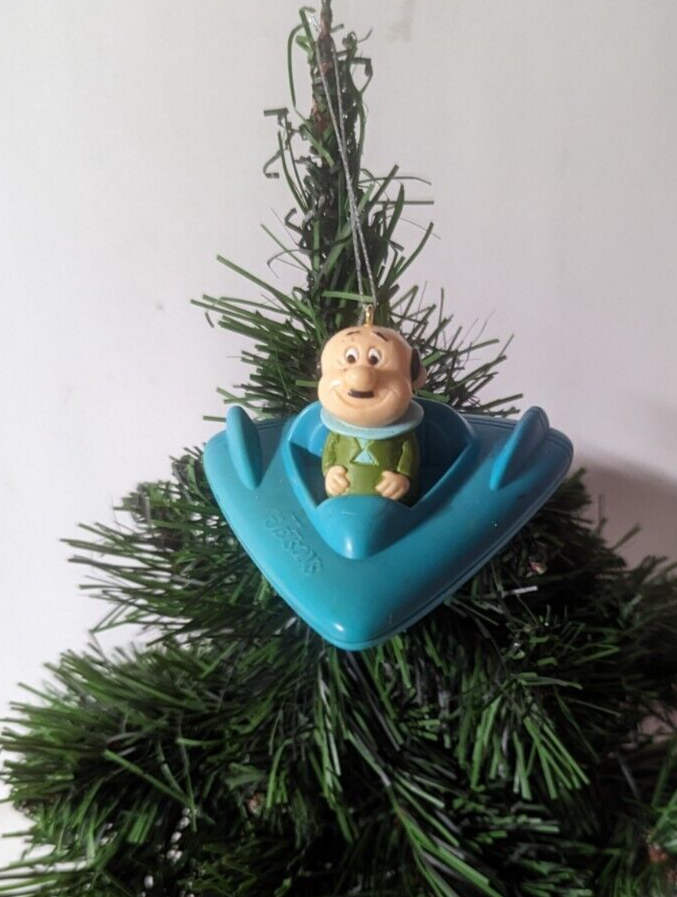 Custom Jetsons Christmas Ornament Featuring Mr Spacely in Spaceship