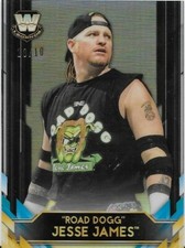2020 Topps Chrome WWE Black Refractor Road Dogg Jesse James 10/10