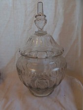 Sch&ouml;ne alte Bowle - Bowlengef&auml;ss Schliffdekor um 1880