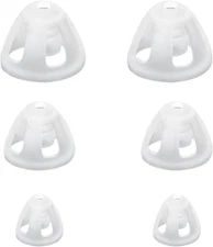 6Packs Hearing Aid Domes 3 Sizes Open Dome 6packs White 