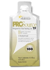 50 ProSource TF Tube Feeding Formula Unflavored 45 mL Pouch Count Dec 2026