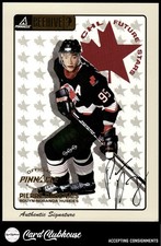 1997-98 Pinnacle Beehive Authentic Autographs #74 Pierre Dagenais