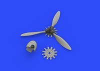 Eduard Accessories 648366 - 1:48 Fw 190A Propeller For Eduard - Resin Bausatz -