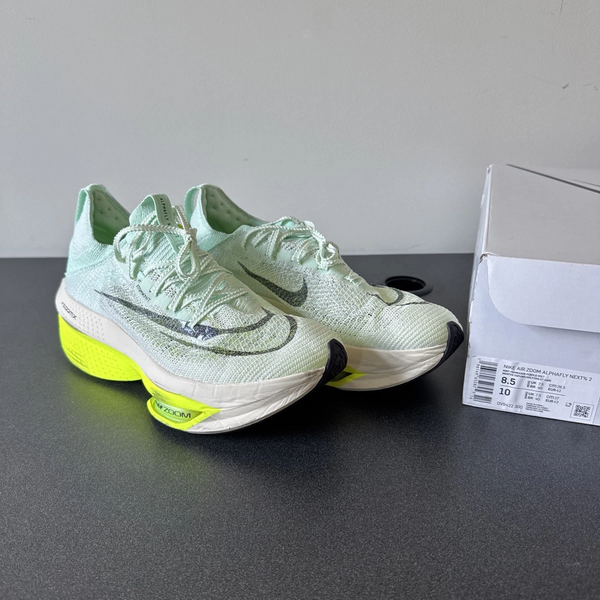 Las mejores ofertas en Nike Air Zoom Alphafly NEXT% 2 Mint Foam