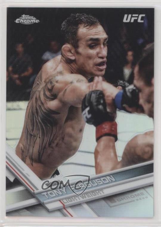 2017 Topps Chrome UFC Refractor Tony Ferguson #47 06iv