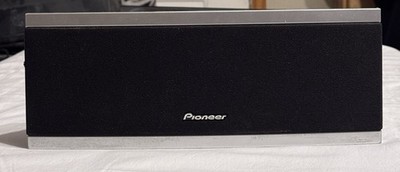 Pioneer S-FCRW240W-S Center Speaker 100W Wired Black Silver Banana Jack 8 Ohms