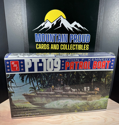 AMT PT-109 JOHN F KENNEDY PATROL BOAT - 1:64 SCALE KIT #1233 - FACTORY SEALED