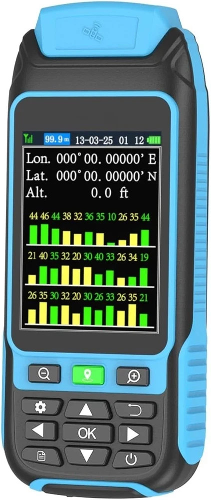Handheld GPS Survey Equipment, High-Precision Rugged Land Surveying Equipment fo