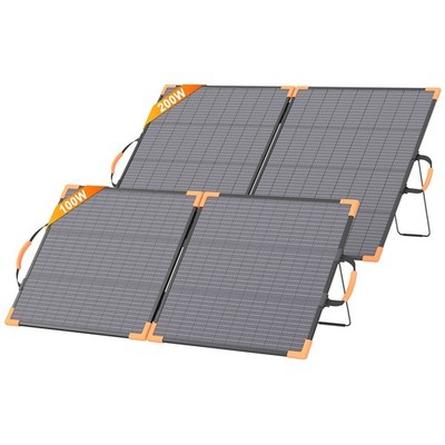 200W 100W Solar Panel Portable for Jackery Explorer 300 1000 2000 Power Stations