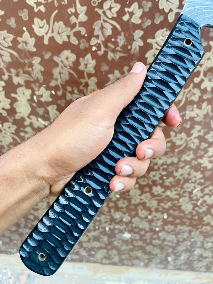 Custom Hand-Forged Damascus steel katana sword.Full tang Samurai sword - Image 2 of 4