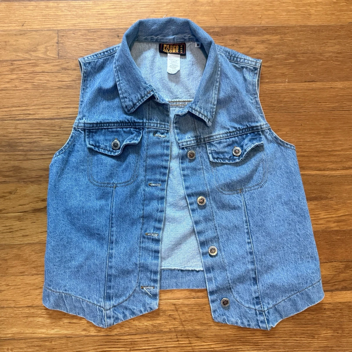 Faded Glory Denim Vests for Women for sale | eBay