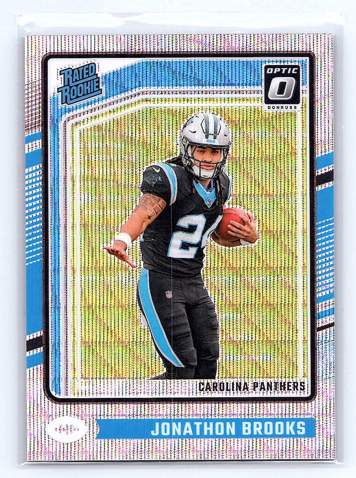 Jonathon Brooks 2024 Donruss Optic #258 Wave #/300 Rookie *ke