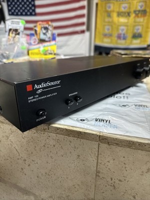 Audio Source Stereo Power Amplifier - Amp 100 Used a AudioSource