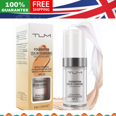 TLM Daily Flawness Long-Lasting Liquid Colour Changing Base Face Foundation 30ml