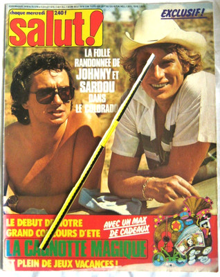 Hallo 60: SHEILA 3 Fotos, TYLER 2p, B. MARLEY 1p, ROLLING STONES, DYLAN 2p