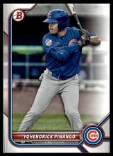 2022 Bowman Prospects Yohendrick Pinango Chicago Cubs #BP-95