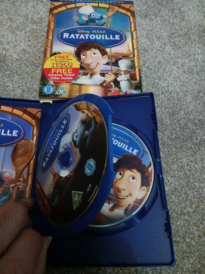 Disney Pixar Ratatouille 2-disc Collectors Edition. Fantastic Movie 🎬 Dvd. - Image 4 of 4