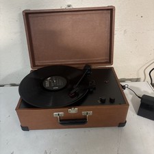 Crosley Model CR49-TA Portable Suitcase Turntable Record Player Tested