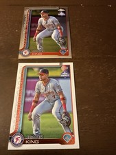 2025 Topps Pro Debut Washington Prospect Seaver King Topps Chrome/Common Card