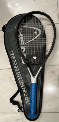 HEAD Ti. S6-Titanium Tennis Schläger, Oversize 115 + Hülle+ Dämpfer- L3, leicht